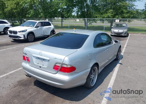 2001 Mercedes-Benz Clk 55 Amg из США, поврежденный, VIN WDBLJ74G01F190793